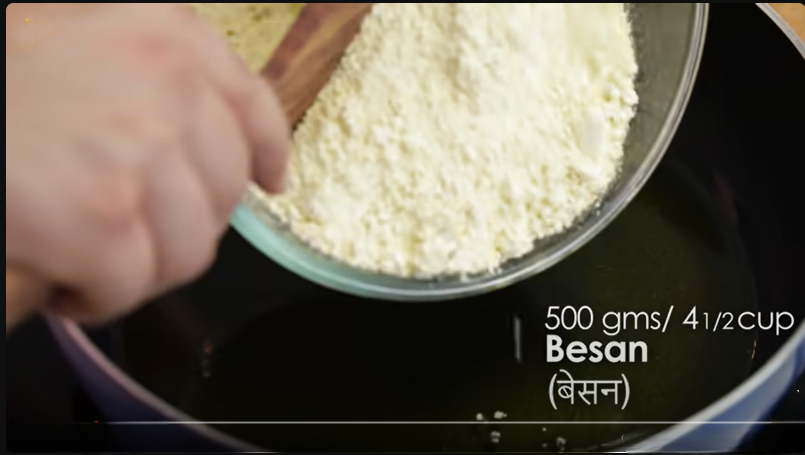 Besan Laddoo Recipe In Hindin